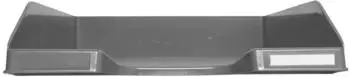 Exacompta Combo Midi Briefablage Polystyrol Steingrau, 6er-Pack (11341D)