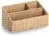 Zeller Schreibtisch-Organizer Papiergeflecht natur 25,5x14,2x12,2cm (15213)