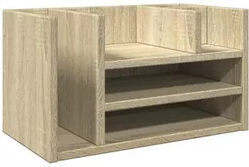 vidaXL Schreibtisch-Organizer Sonoma-Eiche 44,5x24x25cm (848040)