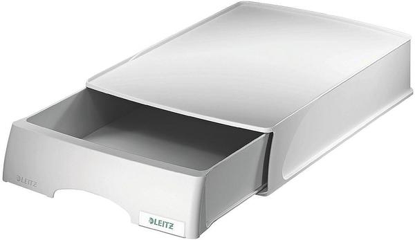 Leitz Briefablage Plus mit Schublade A4 grau