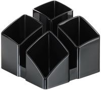 HAN 17450-13, HAN Stiftehalter SCALA schwarz Polystyrol 4 F&auml;cher 12,5 x 12,5 x 10,0