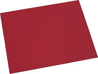 L&auml;ufer 49654 Schreibunterlage Synthos, Schreibtischunterlage 52x65cm, rot