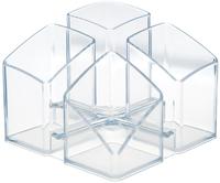HAN 17450-23, HAN Stiftehalter SCALA transparent Polystyrol 4 F&auml;cher 12,5 x...