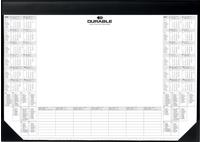 Durable Schreibunterlage mit Block, 600 x 400 mm (B x H), schwarz