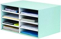 Fellowes 4482601 Schreibtisch-Sortierer Gr&uuml;n Papier