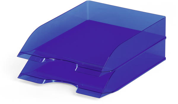 DURABLE Basic DIN A4 bis C4 stapelbar blau transparent (1701673540)