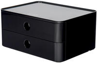 HAN 1120-13, HAN Schubladenbox Smart-Box Allison 1120-13 schwarz/schwarz 2 Schubladen