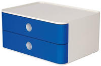 HAN 1120-14, HAN 1120-14 Allison Schubladenbox 2 Laden wei&szlig;/blau