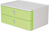 Han Schubladenbox 1120-80, Smart-Box Allison, A5, 2 Fächer, Kunststoff, geschlossen,