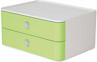 Han Schubladenbox 1120-80, Smart-Box Allison, A5, 2 F&auml;cher, Kunststoff, geschlossen,
