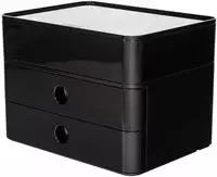 HAN 1100-13, HAN Schubladenbox Smart Box plus ALLISON schwarz 1100-13, DIN A5...
