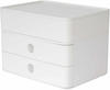 Han Schubladenbox 1100-12, Smart-Box Plus Allison, A5, 2 Fächer und Utensilienbox,