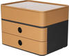 Han Schubladenbox 1100-83, Smart-Box Plus Allison, A5, 2 Fächer und...