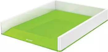 Leitz WOW Duo Colour perlwei&szlig;/gr&uuml;n DIN A4 (5361-10-54)