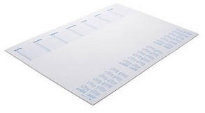 RNK Schreibtischunterlage Office - blanco mit Kalendarium 30 Blatt (46633)
