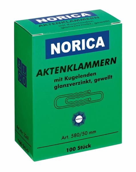 Alco Büroklammern NORICA 100 Stück (2261)