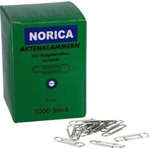 Alco Büroklammern Norica 24mm silber 1000 Stück (2210)