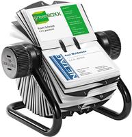 Durable VISIFIX, 200 Taschen, Schwarz, 400 Karten, 104 x 72 mm