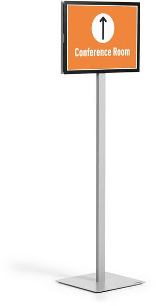 DURABLE Infoständer Stand Basic A3 140,2 cm Magnetrahmen beidseitig (501357)