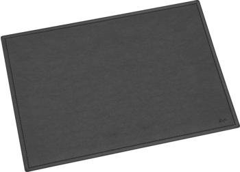 Läufer Modena schwarz Echt Leder blanko 42 x 30cm (38626)