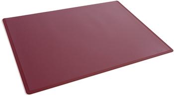 DURABLE Schreibunterlage rot Kunststoff blanko mit Sichtplatte 53 x 40cm (722203)