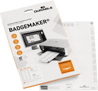 Durable 145602 Einsteckschild Namensschild BADGEMAKER&reg; - 1456 (B x H) 90 mm x 60 mm