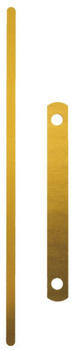 Leitz Aufreihband Metall gold 100 Stück (17120000)