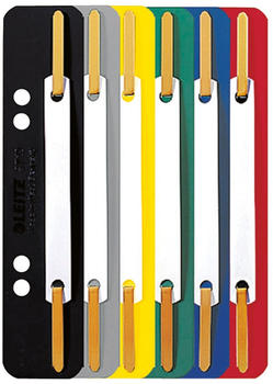 Leitz Heftstreifen kurz 35x158mm PP sortiert 250 Stück (37100099)