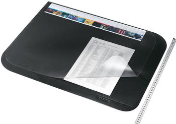 Leitz Schreibunterlage 65x50cm mit Abdeckung PVC schwarz (53120095)