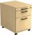 AC20/3/3 Ahorn SG: Hammerbacher Rollcontainer Solid AC20