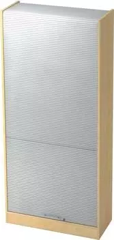 Hammerbacher Rollladen-Aktenschrank Solid SET90/3/S/RE