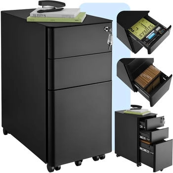 TecTake Storage with 3 Drawers (405234)