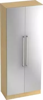 Hammerbacher SIBüroschrank GNA G 7200 CE Ahorn/Silber Chromgriff Metall (7200/3/S/CE)