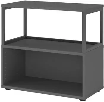 Hammerbacher Regal FlexWall 2OH graphit (VFW28RERG/G)