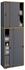 VCM Schiebeschrank SALIA 5 Fächer 60x183 cm anthrazit Honig Eiche (920806)