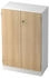 HJH Office Aktenschrank Line 3 OH 80x127x42 cm weiß (V6550/W/E/SG)