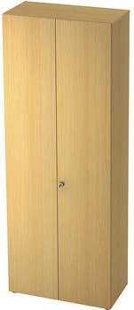 EUROKRAFT Aktenschrank Flügeltüren 5 Fachböden Buche / Buche (V268T6/6/6/SG)