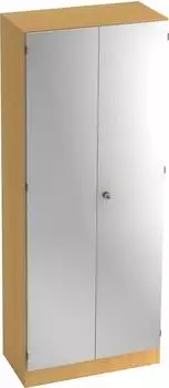 Hammerbacher B&uuml;roschrank SIGNA K 6200 SG Buche/Silber 5 OH mit Knauf abschlie&szlig;bar (V6200/6/S/SG)