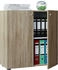 VCM Aktenschrank Holz 70 x 74 x 40cm sonoma eiche (912682)