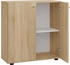 VCM Aktenschrank Holz 70 x 74 x 40cm sonoma eiche (912682)