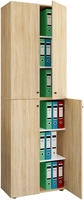 B&uuml;roschrank B&uuml;cher Ordner Aktenschrank Lona 6fach