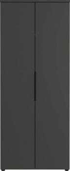 CASAVANTI Aktenschrank Mailand Holz 80x197x40cm graphit (4371-547)