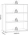 VCM Holzregal Salia stehend Aktenschrank 110 x 100 x 33 cm 3fach (920716)