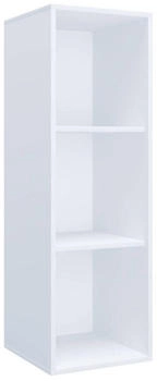 VCM Holzregal stehend platzsparender Aktenschrank Ma&szlig;e 110 x 35 x 37 cm Lona I 3f (917845)