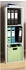 VCM Holzregal stehend platzsparender Aktenschrank Maße 110 x 35 x 37 cm Lona I 3f (917845)
