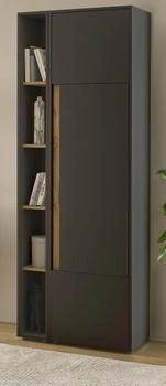 Furn.Design Aktenschrank grau Wotan Eiche Set (I-AAACRA)