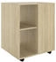 vidaXL Rollschrank Sonoma-Eiche Holzwerkstoff (808461)