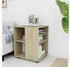 vidaXL Rollschrank Sonoma-Eiche Holzwerkstoff (808461)