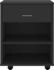 vidaXL Rollschrank Schwarz Holzwerkstoff (808468)