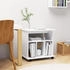 vidaXL Rollschrank weiß Holzwerkstoff (808476)